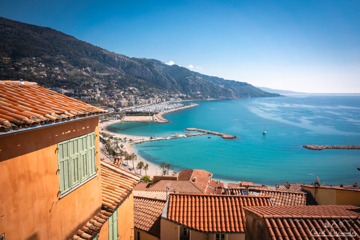 Vue Menton Port Sablette